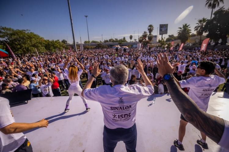 Lanza el ISDE la campaña contra el sedentarismo en los 20 municipios de Sinaloa