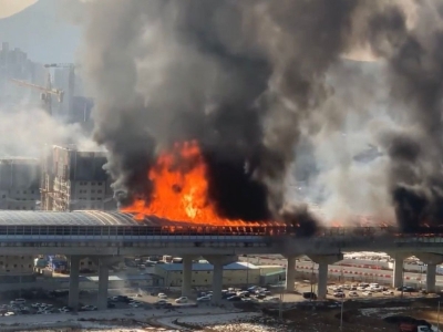 Incendio en un t&uacute;nel en Se&uacute;l deja 6 muertos y 20 heridos