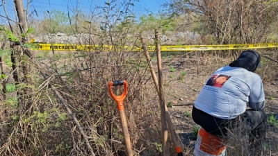 Hallan una Osamenta humana en el sector de Barrancos, al Surponiente de Culiac&aacute;n