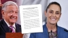 AMLO 'reaparece' y env&iacute;a carta a Trump; Sheinbaum lo respalda y acusa injerencia electoral de EEUU