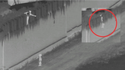 Arrojan a ni&ntilde;o desde el muro fronterizo en San Diego, California