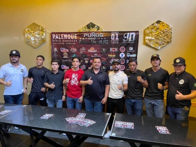 Anuncian la pelea &acute;Pu&ntilde;os en el Palenque&acute; del pr&oacute;ximo viernes