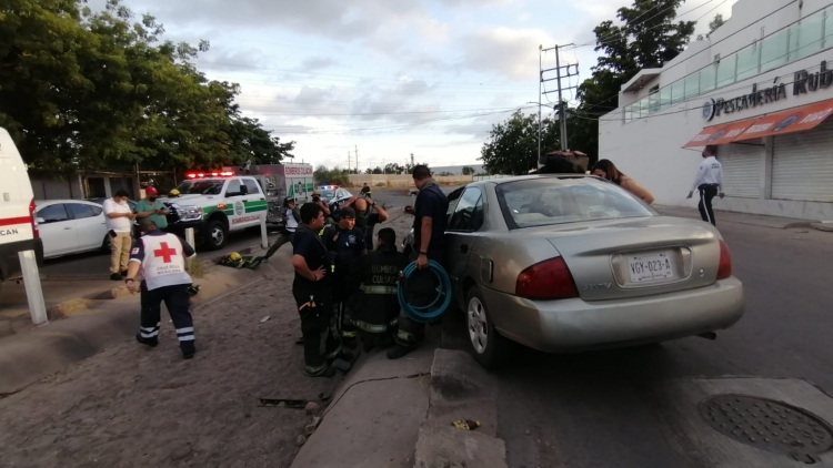 Una persona resulta lesionada en accidente sobre el bulevar Las Torres