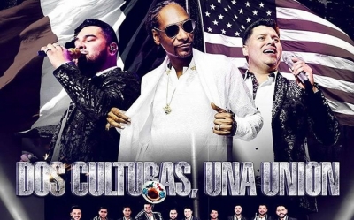 Banda MS y Snoop Dogg juntos en concierto