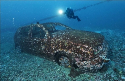 A 10 a&ntilde;os del tsunami en Jap&oacute;n, coche sumergido 'da' vida (y dan con el due&ntilde;o)