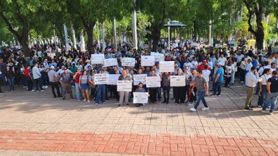 Anuncian sindicatos de la UAS paro de labores indefinido a partir del lunes 29 de junio