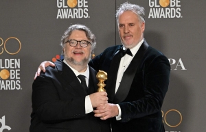 Guillermo del Toro hace historia para México al ganar una vez más en los Golden Globes con &quot;Pinocho&quot;