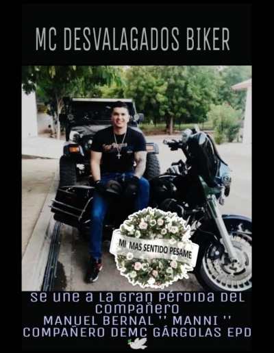Muere en accidente de tránsito integrante del motoclub &quot;Gárgolas&quot;