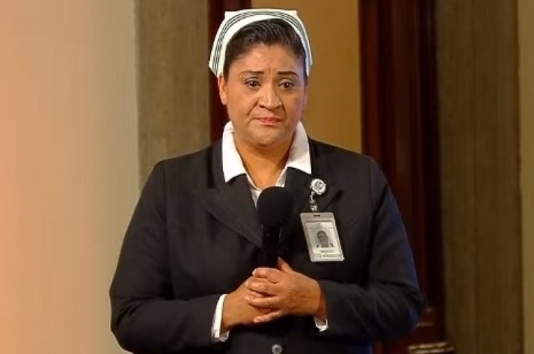 Entre l&aacute;grimas a Jefa de Enfermeras del IMSS, pide paren agresiones al personal m&eacute;dico por COVID-19