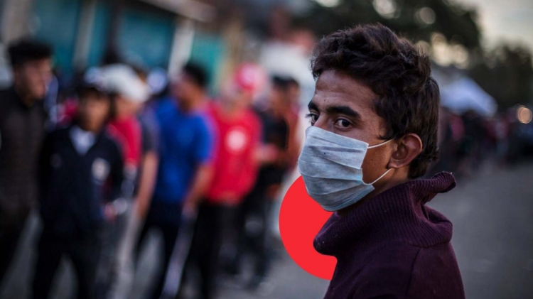 Migrantes quedan desamparados ante miedo de coronavirus