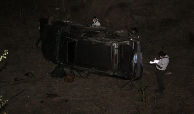 ¡Fatal Accidente! Mueren tres personas en accidente en la carretera internacional en Culiacán