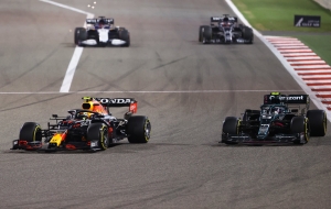 Fue un gran progreso y nos vamos felices: Checo P&eacute;rez