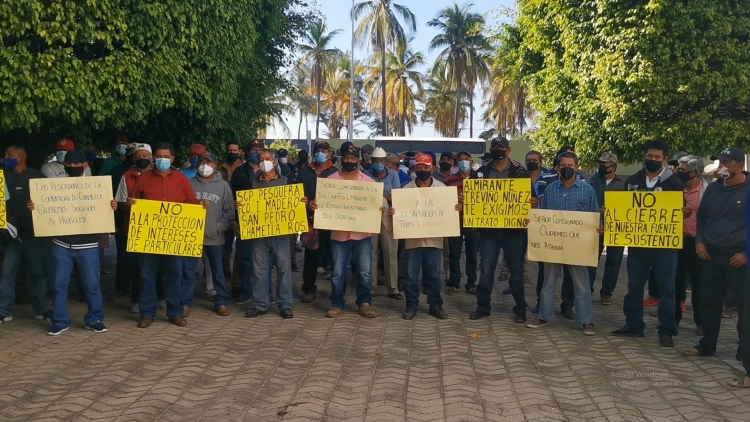 Pescadores de la comunidad de Chametla piden los dejen trabajar