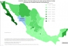 México alcanzó los 4 mil 446 contagios de Covid-19
