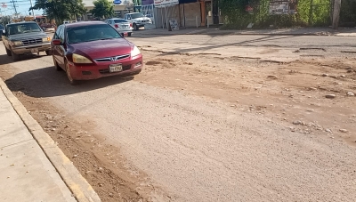 Avenida &Aacute;lvaro Obreg&oacute;n, a la altura de la colonia 6 de enero.