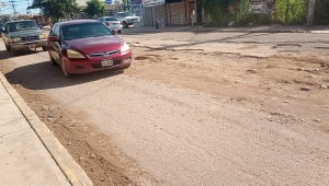 Avenida &Aacute;lvaro Obreg&oacute;n, a la altura de la colonia 6 de enero.
