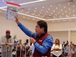 Revisi&oacute;n de boletas de encuesta de Morena para candidatura presidencial va al 90%: Mario Delgado