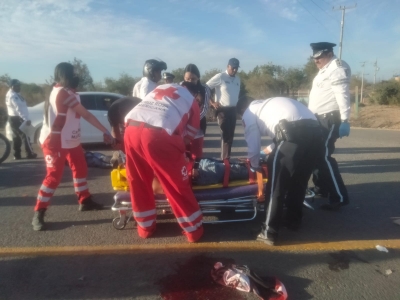 Una pareja queda lesionada tras accidente con un veh&iacute;culo en las inmediaciones de Ayune