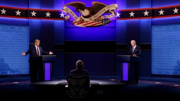Trump y Biden se enfrentaron en el primer debate presidencial