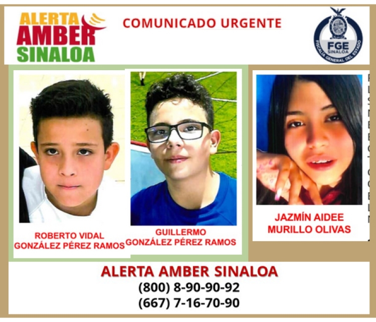 Desaparecen dos menores hermanos en Culiacán y una adolescente en Navolato