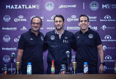 Presentan a Be&ntilde;at San Jos&eacute; como director t&eacute;cnico de Mazatl&aacute;n FC
