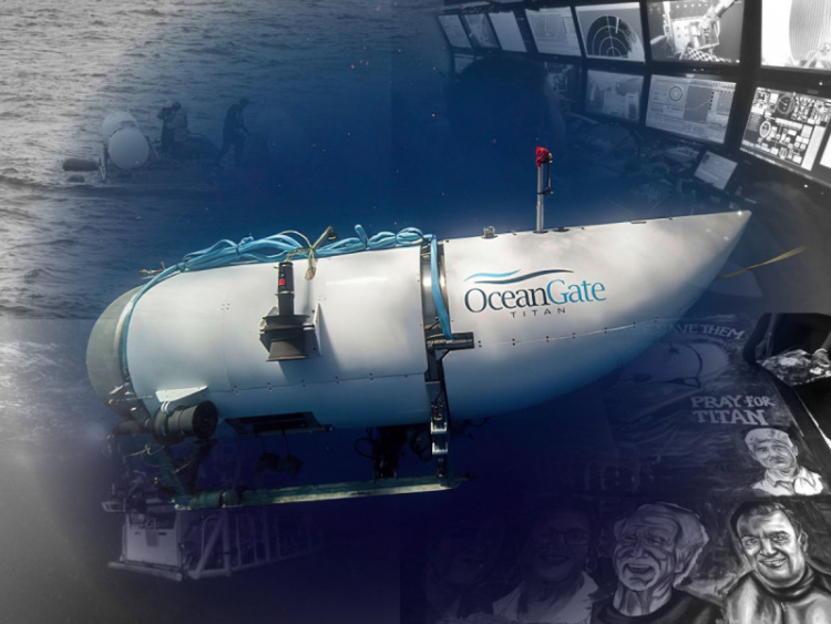 Confirman que restos hallados cerca del Titanic son del submarino Titan; tripulantes murieron
