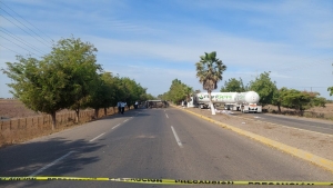 Choque en carretera Navolato-Altata deja una persona sin vida