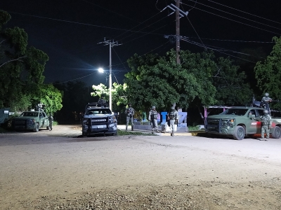 Balean a un hombre en el campo El Diez; aseguran un arma y detienen a cuatro personas