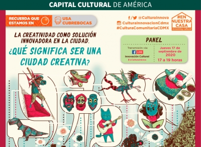 Participar&aacute; Papik Ram&iacute;rez en panel nacional sobre Ciudad Creativa