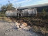 Accidente de pipa en la maxipista Culiac&aacute;n-Mazatl&aacute;n deja da&ntilde;os materiales en Costa Rica