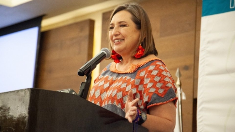 X&oacute;chitl G&aacute;lvez acepta propuesta de Luis Cresencio Sandoval sobre seguridad del Ej&eacute;rcito en su gira como Coordinadora del FAM