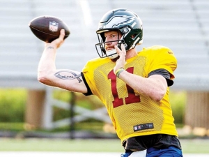 Wentz est&aacute; de vuelta con Carneros; oportunidad de lucir