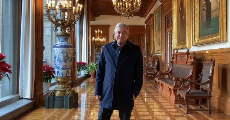 El presidente de M&eacute;xico, Andr&eacute;s Manuel L&oacute;pez Obrador