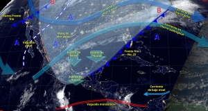Durante la noche, un nuevo frente fr&iacute;o se aproximar&aacute; a la frontera noroeste del pa&iacute;s