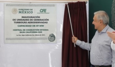 Se inauguran unidades de generaci&oacute;n el&eacute;ctrica para satisfacer demandas de BCS: CFE