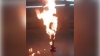 Abuelito de 74 años se prende fuego al interior de la Línea Azul del Metro