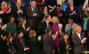 El extraño beso en la boca entre Jill Biden y el esposo de Kamala Harris en el Estado de la Unión