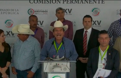 Retumba en Senado la voz de los productores agr&iacute;colas sinaloenses