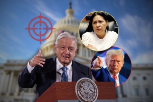 Senadora de Morena acusa sin pruebas presunta amenaza de muerte contra AMLO de parte de EEUU