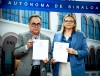 La UAS, a trav&eacute;s del Rector Jes&uacute;s Madue&ntilde;a, y BBVA firman fideicomiso para garantizar el pago de pensiones y jubilaciones de la instituci&oacute;n