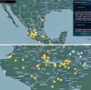 El Gabinete de Seguridad federal reconoci&oacute; 252 'narcobloqueos' en 20 estados del pa&iacute;s