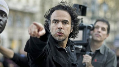 La nueva película de Iñárritu, bajo neblina en el Zócalo capitalino