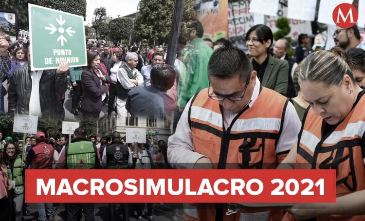 Ma&ntilde;ana el primer macro simulacro nacional