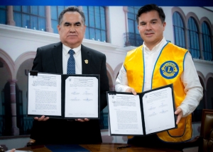 Firma la UAS convenio de colaboraci&oacute;n con el Club de Leones Culiac&aacute;n Rosales