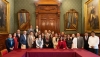 Gobernadora de Sinaloa, Yeraldine Bonilla, acude a reuni&oacute;n con la Presidenta Claudia Sheinbaum en Palacio Nacional, en CDMX