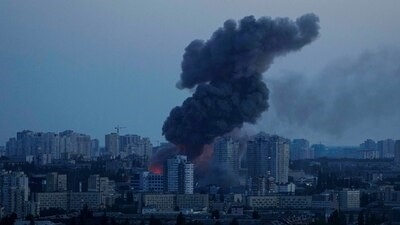 Rusia contraataca a Ucrania: Bombardea 6 zonas de Kiev con misiles y drones, uno de sus mayores ataques