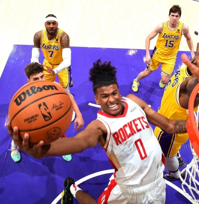 La tercia de ases de Lakers se combinaron para la victoria