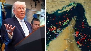 Trump amenaza con atacar con bombas a Om&aacute;n si interfiere en las negociaciones por el Estrecho de Ormuz