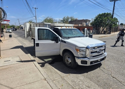 Aseguran camioneta blindada y municiones en Guamúchil, tras enfrentamientos
