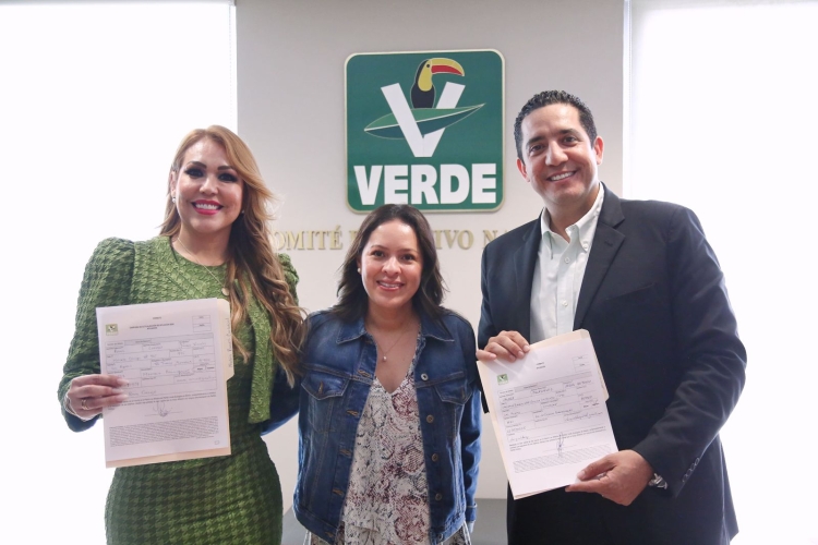 Se registran hoy &quot;Chuy&quot; Valdés y Nubia Ramos para el Senado por el Verde Ecologista, en CDMX